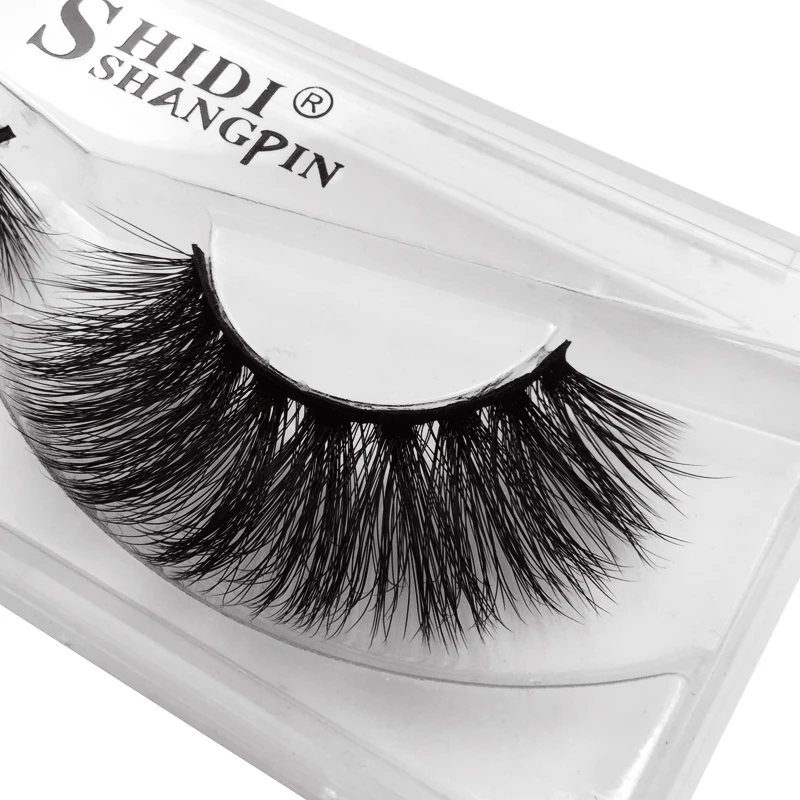 Новый 3d норки ресницы натуральные накладные длинные макияж 1 пара расширение для