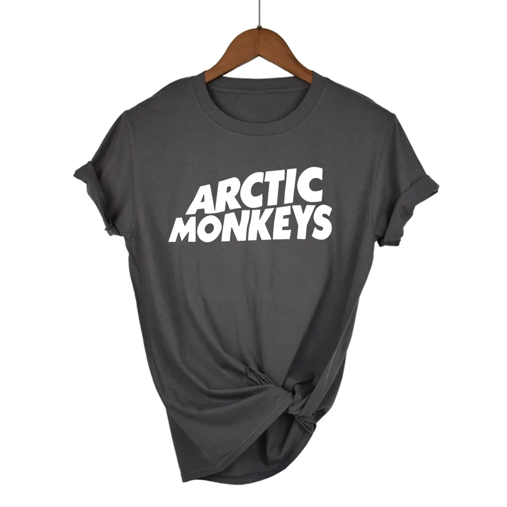 Arctic Monkeys звуковая волна Футболка Топ рок группа концертная-альбом Высокая футболка тенниска майка более размеры и 13 цветов - Цвет: Dark grey 1
