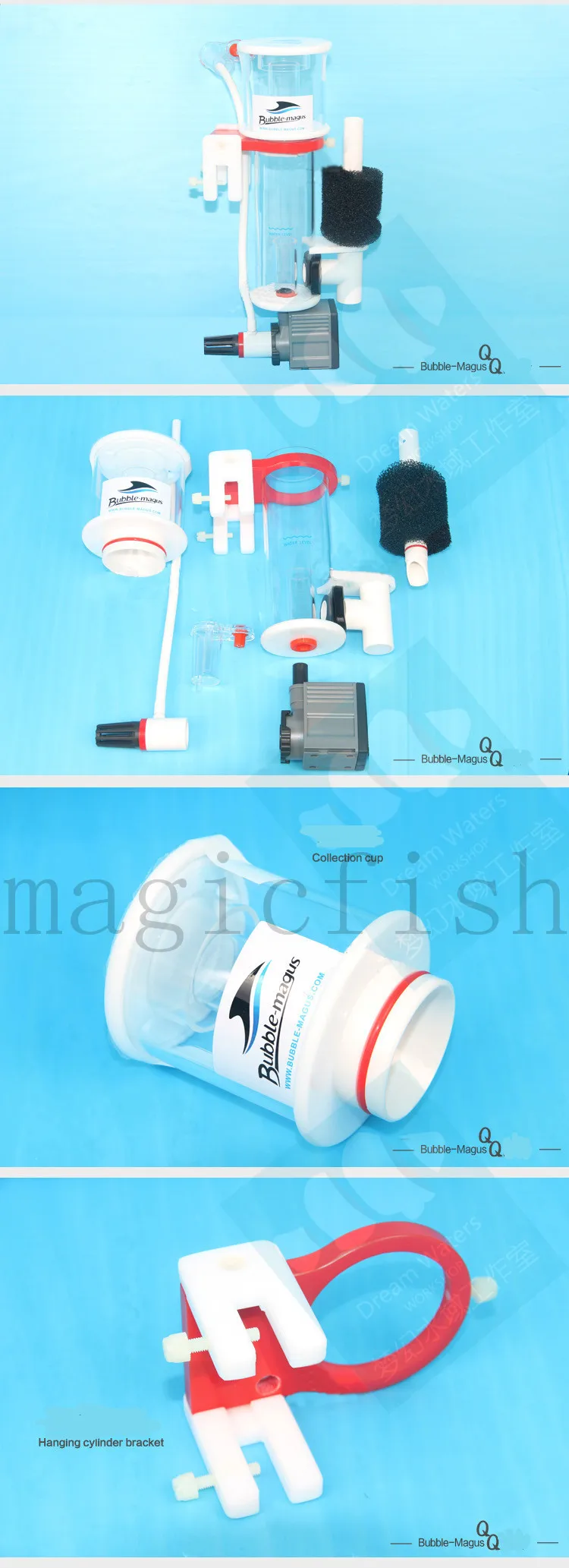 Флотатор Риф Танк коралловых NACQQ1 BMQQ1 BMQQ BMQQ2 NACQQ BMQQ3 Bubble Magus Мини Nano QQ1 висит на морских танк QQ3