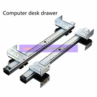 computer desk drawer orbit keyboard bracket slide rail hoisting crane rail bracket 2 guide rail