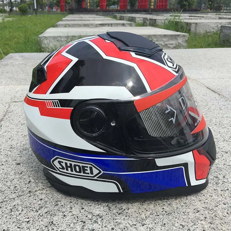 2016 New for SHOEI 93# Double lens Motorcycle Full Face Helmet Lens Motocicleta Casco Capacetes DOT Approved | Автомобили и