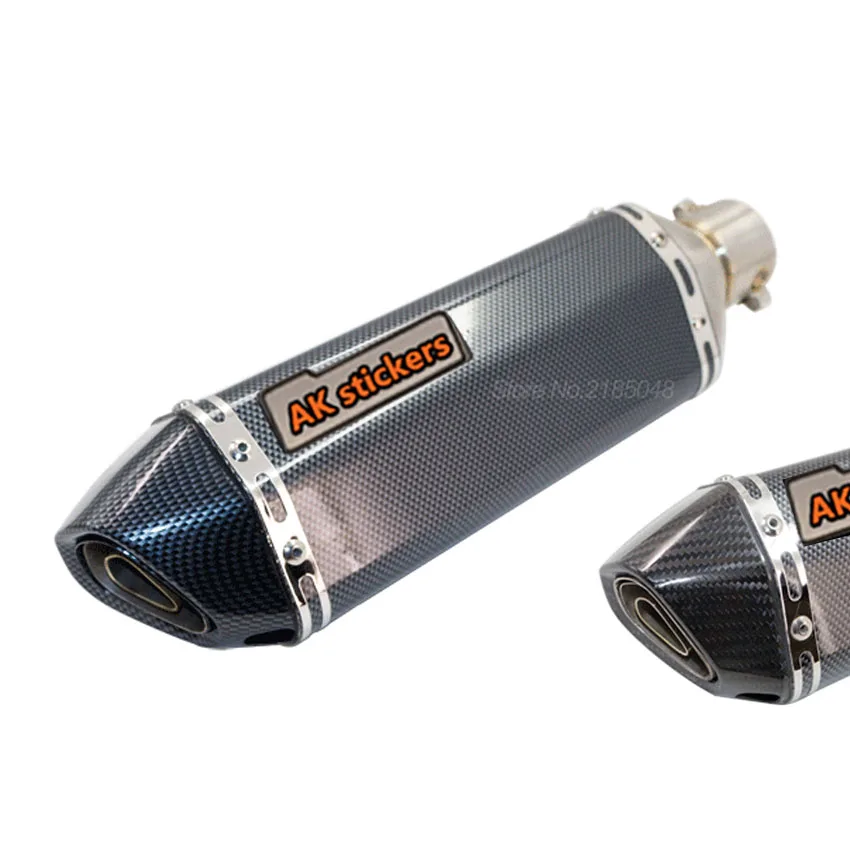 35 51 мм изменение moto rcycle глушитель выхлопной трубы для akrapovic выхлопная escape