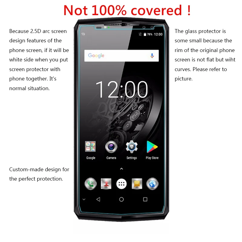 5 шт. закаленное стекло для Oukitel K10 K8 K7 K5 K3 K6 полное покрытие защита экрана 9H HD