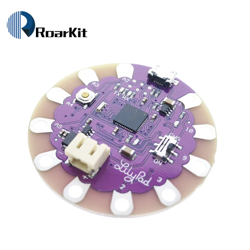 Плата LilyPad ATmega32U4 для Arduino макетная плата микроконтроллера USB|lilypad atmega32u4|arduino
