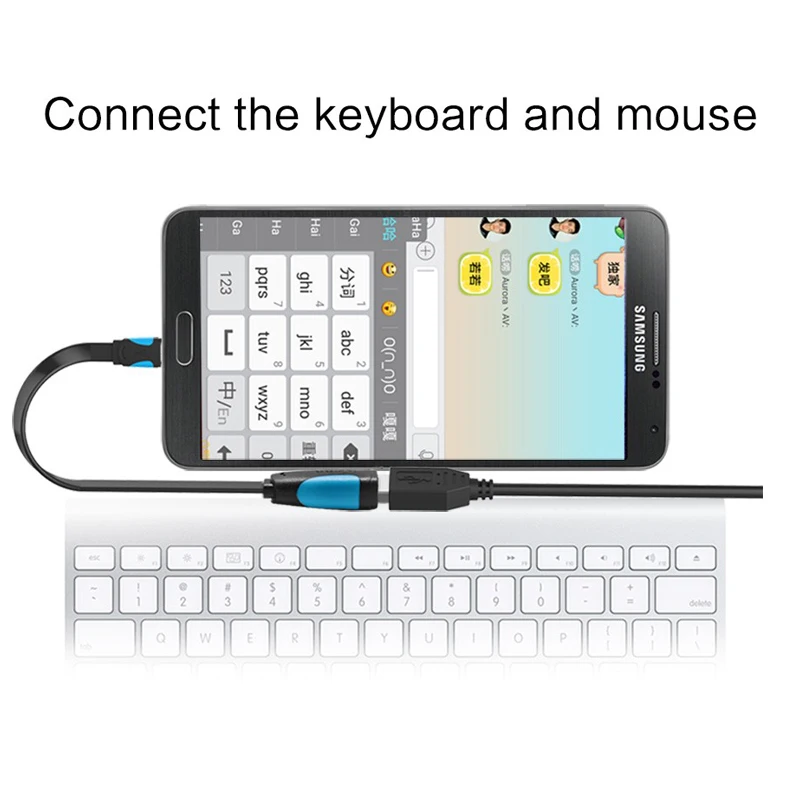 Vention Micro USB OTG кабель адаптер 3 0 разъем для huawei Samsung S6 Tablet Xiaomi | Мобильные телефоны и