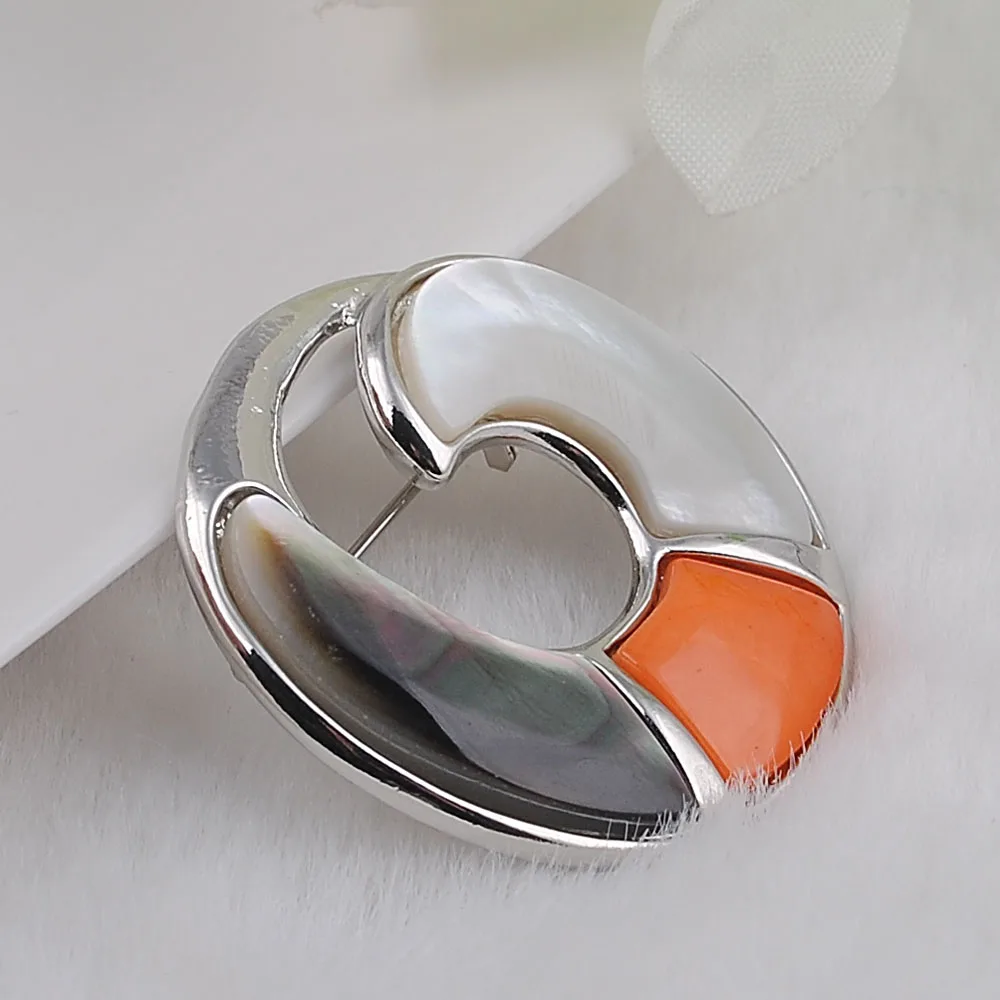 Женская Брошь с натуральным пресноводным жемчугом|scarf clip|wedding broochfashion jewelry brooches |