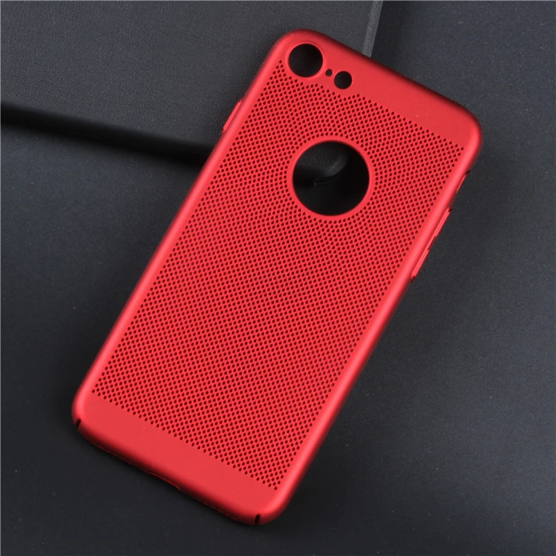 Matte PC Back Cover For iPhone 7 Plus case Cooling Radiating Ultra Thin Soft Fundas for 6 6S Cases 360 Degree Protect |