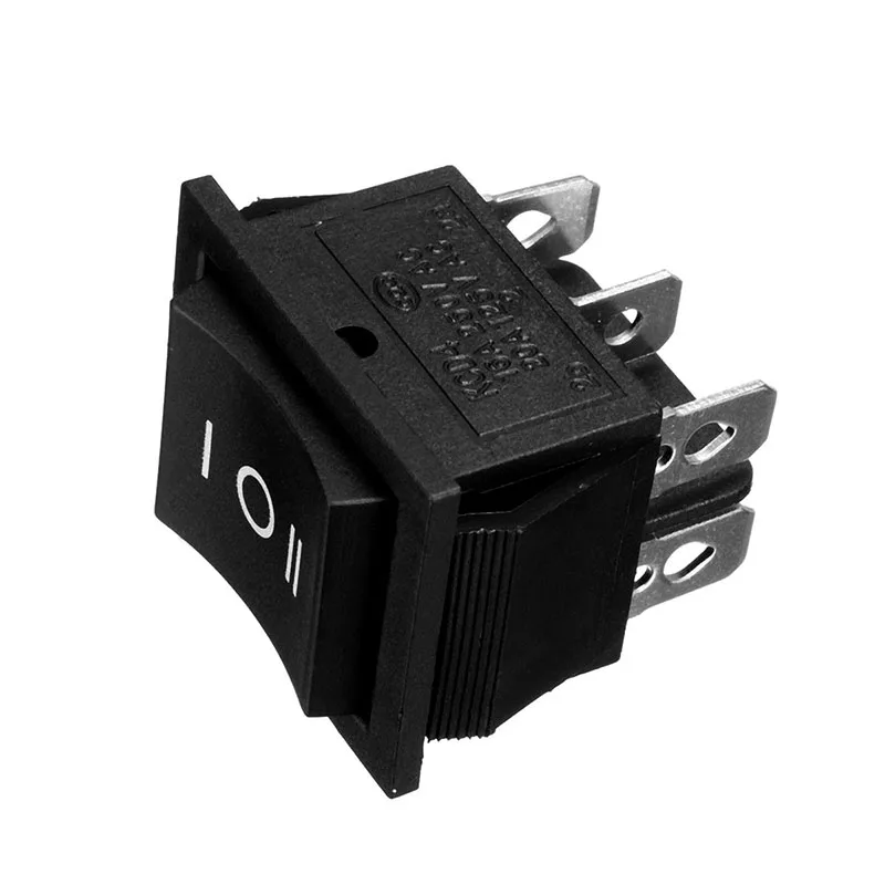 6 контактный 3 позиционный поворотный выключатель DPDT 16A 250В AC MDJ998|Выключатели| |