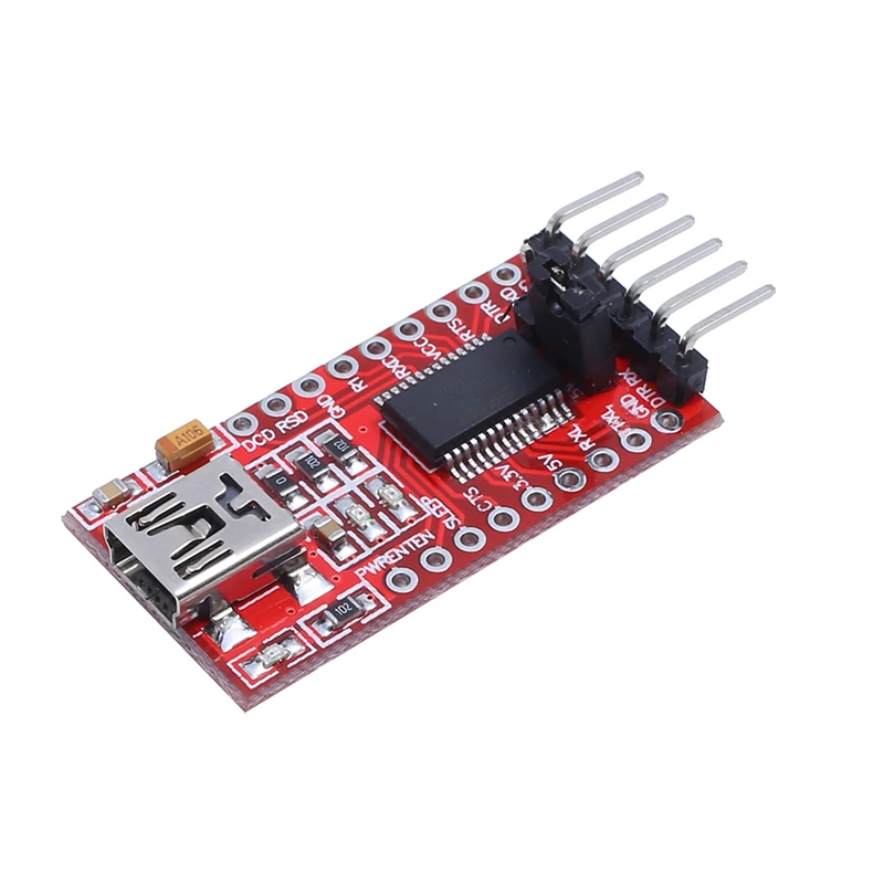Новый высококачественный последовательный адаптер FT232RL FT232 FTDI USB 3 В 5 для TTL мини
