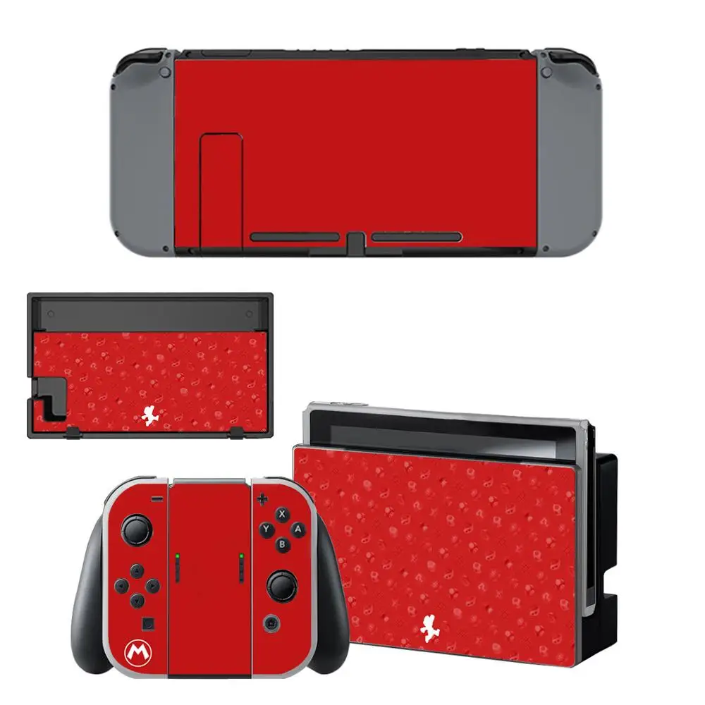 YSNS0018 Чехол для nintendo Switch с наклейкой для nintendo switch, s Наклейка для консоли nintendo Switch, контроллер Joy-con и защита док-станции - Цвет: YSNS0018