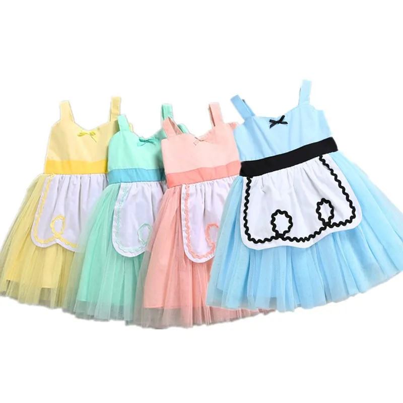 Baby Girl Princess Tutu Dresses Kids Costume Summer Party Dress for Children Vestido roble fille | Детская одежда и обувь