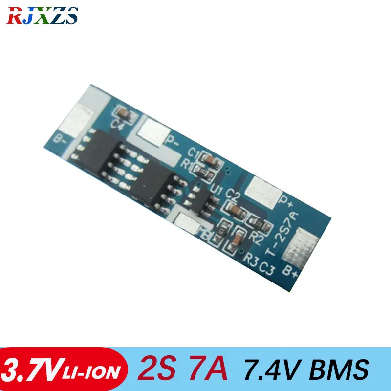 2S 7A Li Ion 8 4 V 18650 DIY BMS PCM Защитная плата батареи bms pcm для литий ионного аккумулятора