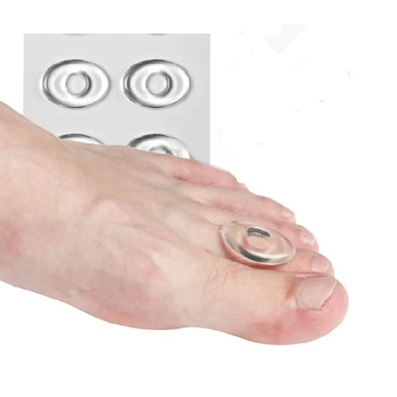 12 шт. силиконовые кольца для облегчения боли|protector pad|silicone gel shoe padsshoe cushion |