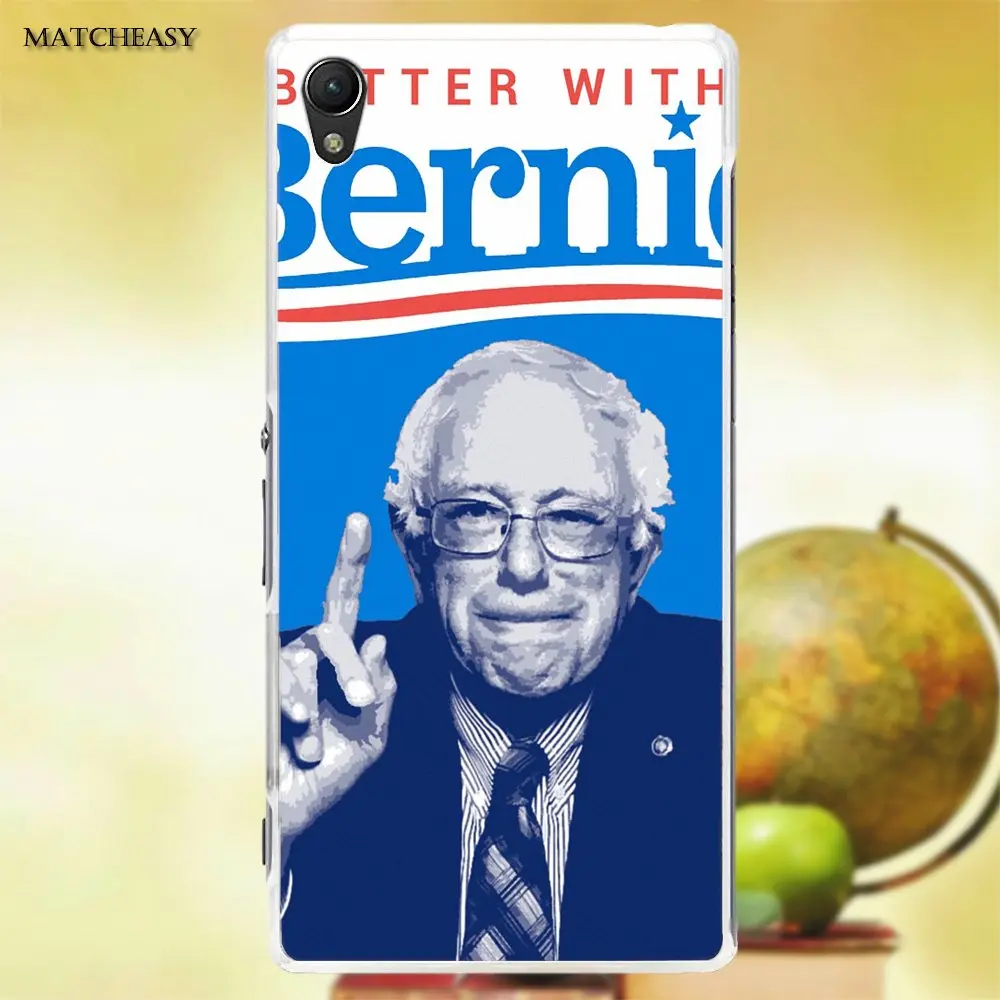 Oedmeb мягкий чехол Аксессуары для Sony Xperia Z Z1 Z2 Z3 Z4 Z5 compact Mini M2 M4 M5 T3 E3 XA Bernie Sanders |