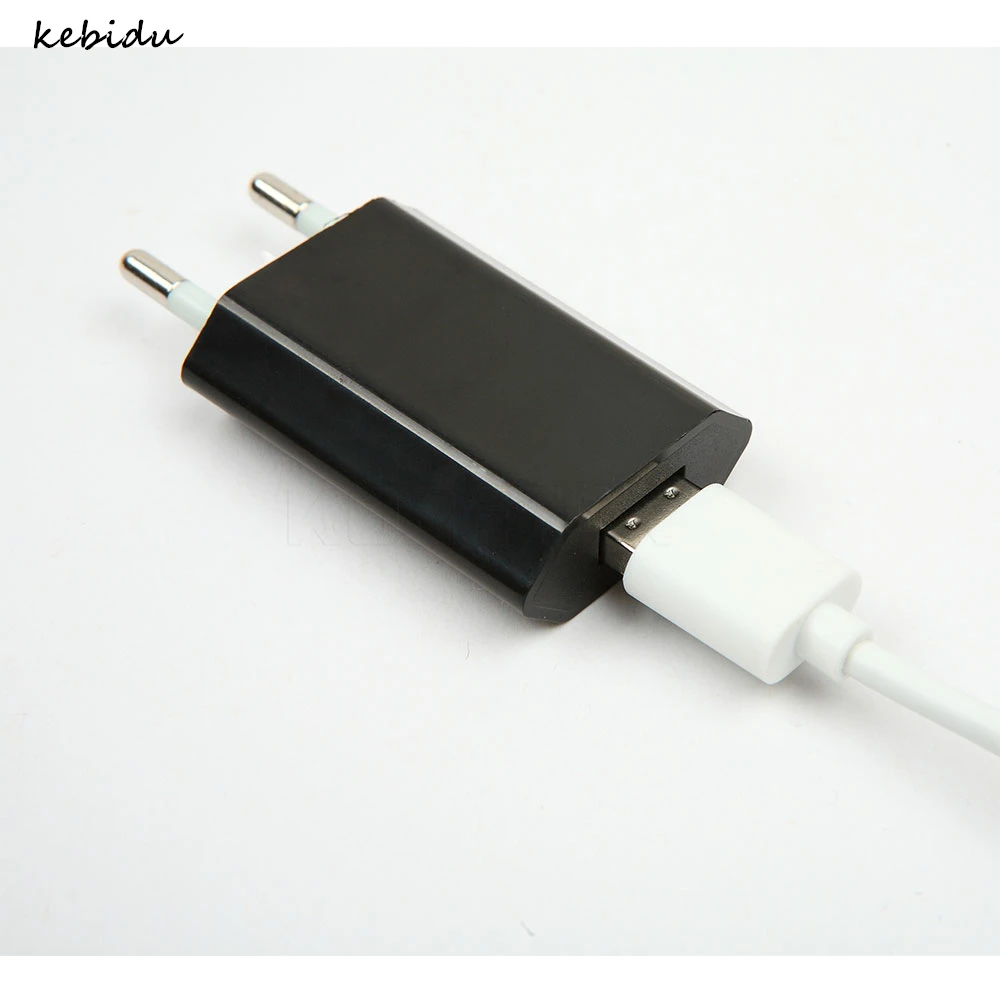 Сетевое зарядное устройство kebidu с USB портом и вилкой для ЕС США адаптер питания