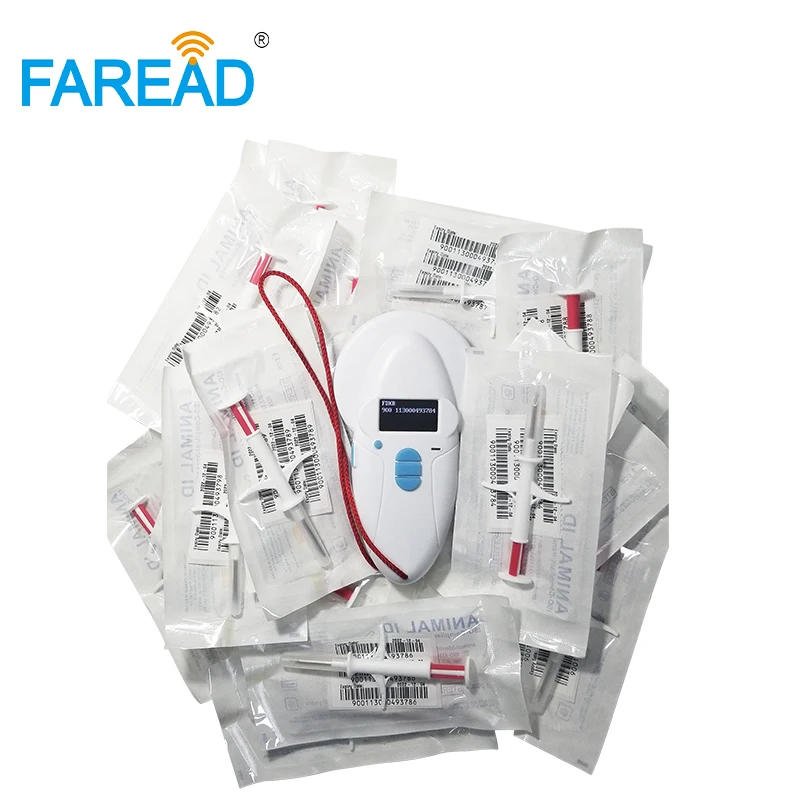 

Шприц для считывания Микрочипов RFID 100x1,4x8 мм, 134,2 кГц + 1x Bluetooth