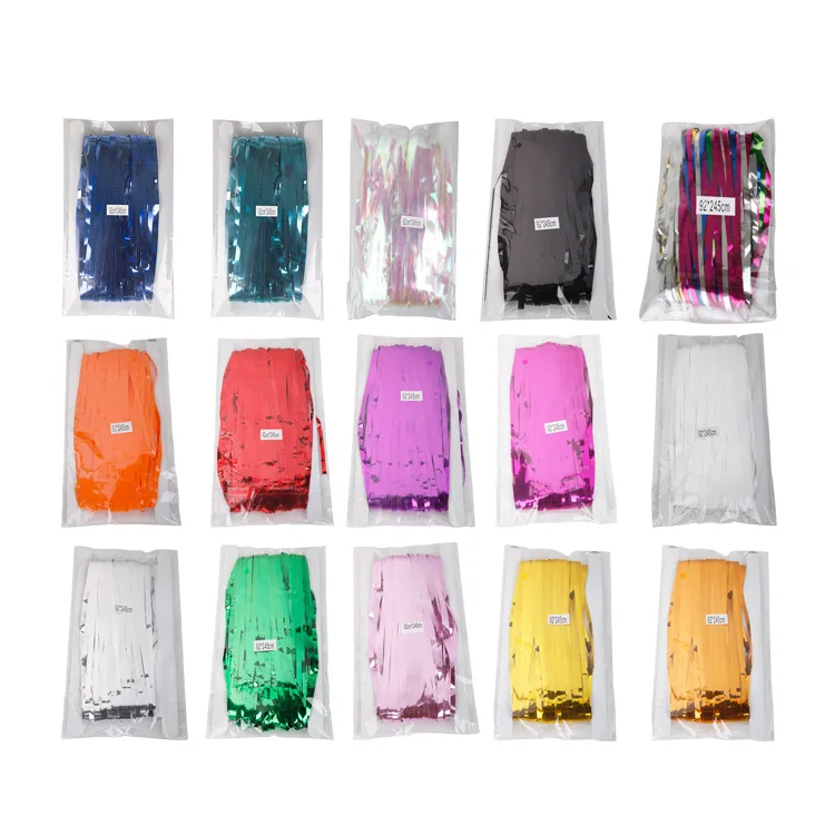 Задний фон висячая занавеска кисточка бахрома струнная дверь вечерние свадебные