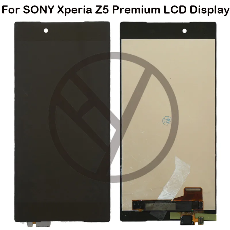 100% протестированный ЖК дисплей для SONY Xperia Z5 премиум сенсорный экран с рамкой