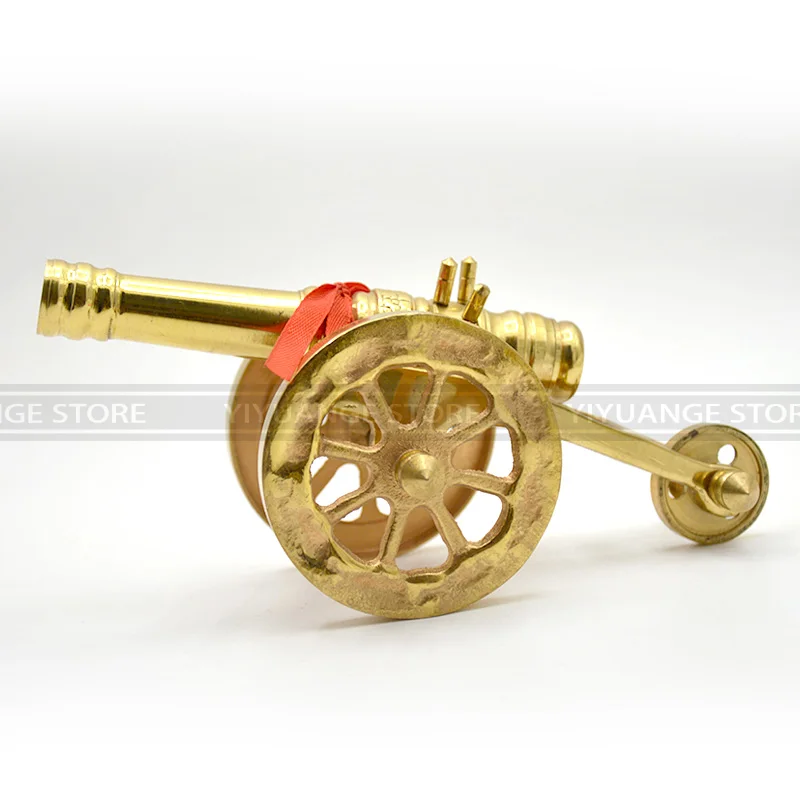 Медная пушка Классические весы аксессуары бронзовые пушки винтовка миниатюрная
