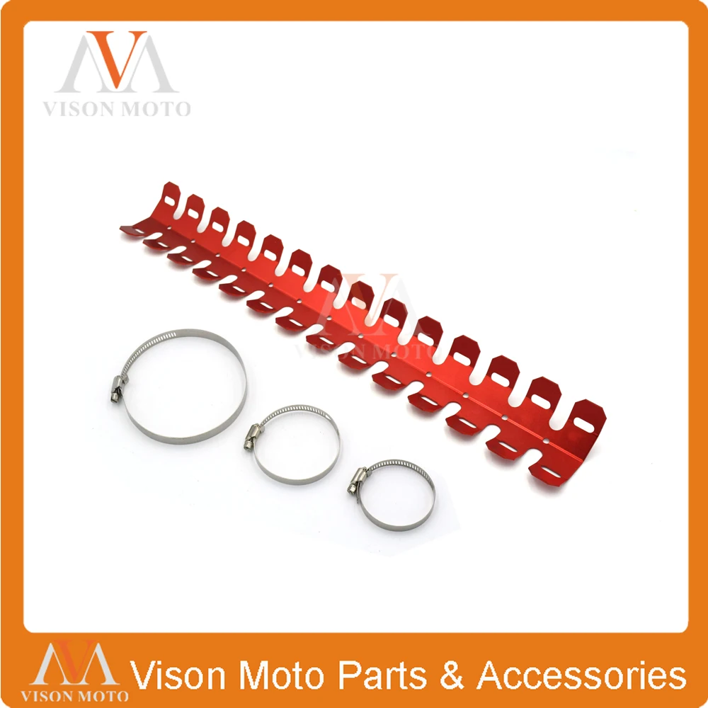 Защитный кожух на выхлопную трубу для KTM EXC XC SX SXF CRF250 CRF450 YZ125 YZ250 DRZ400 RMZ250 DIRT PIT BIKE|for