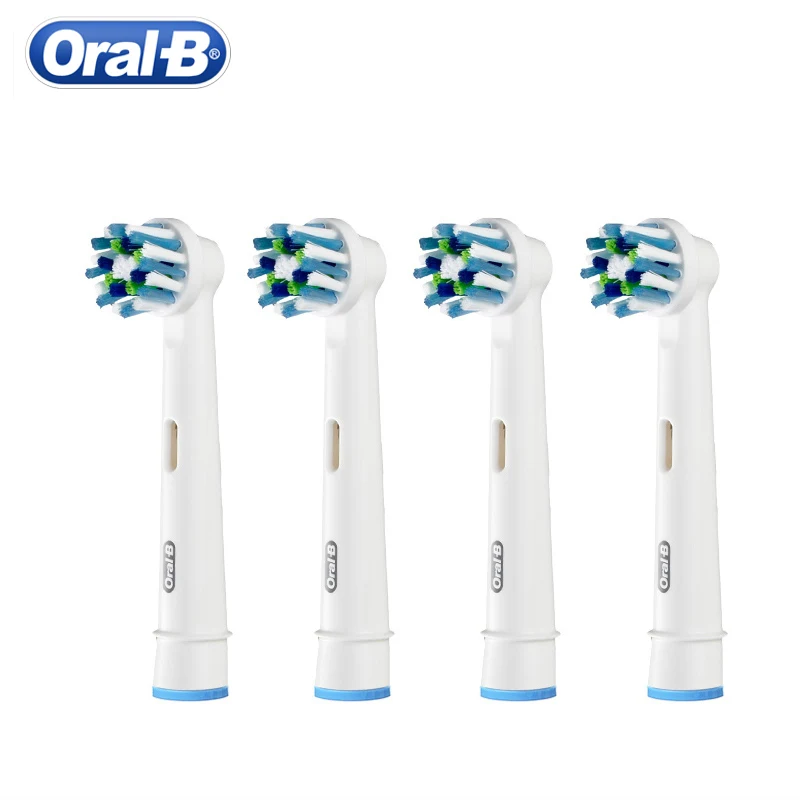 Электрическая зубная щетка Oral B сменные головки перекрестное действие