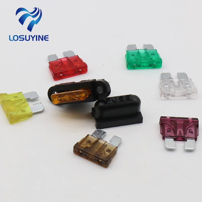 5 шт. вставной автоматический держатель предохранителя + предохранитель|fuse holder|auto