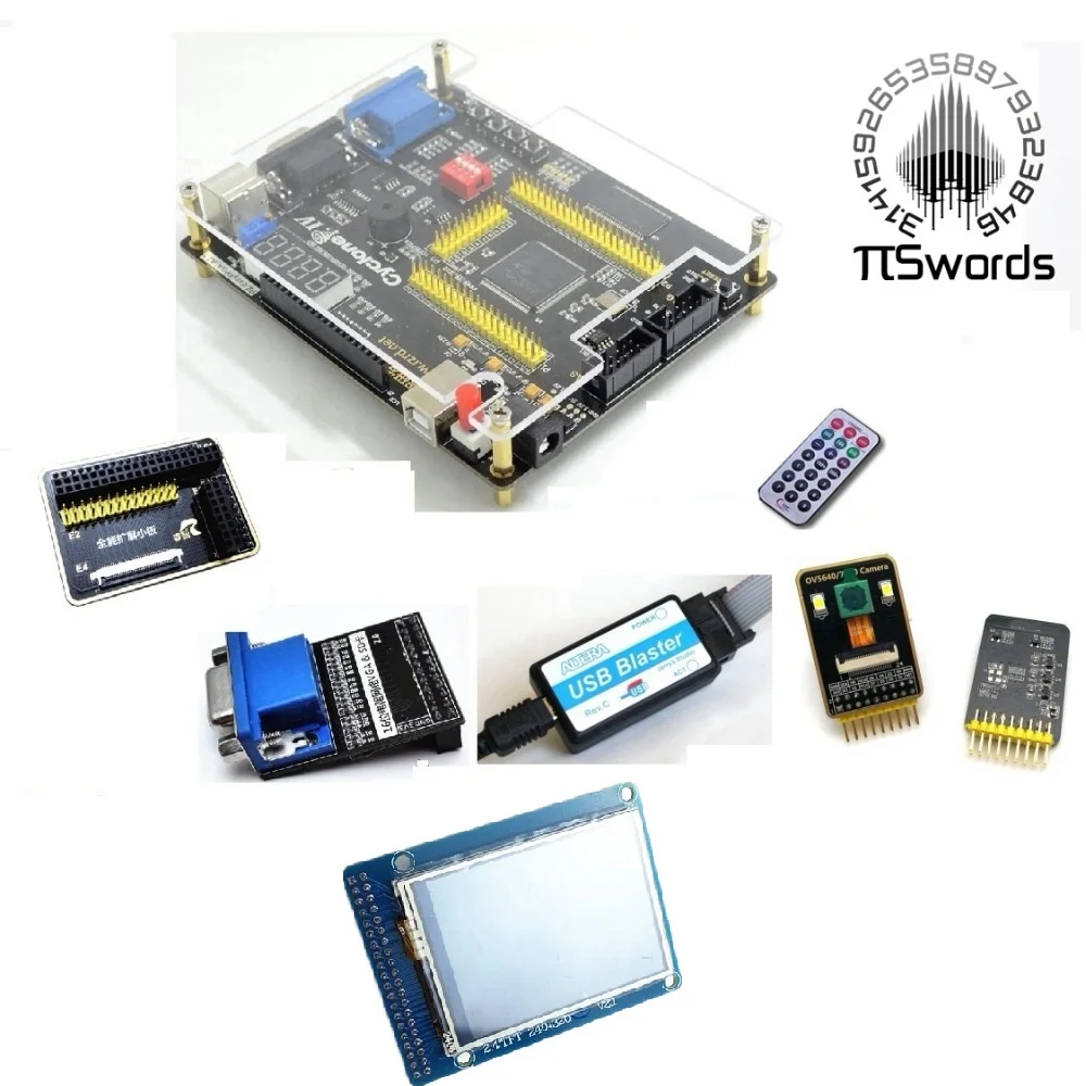 Комплект для разработки ALTERA Cyclone IV EP4CE6 FPGA плата Altera EP4CE NIOSII и USB Blaster модуль