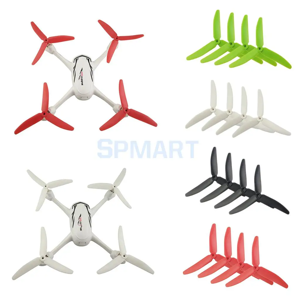 4 шт. 3 листный пропеллер Prop для Hubsan X4 H502S H502E аксессуар зеленый|prop propeller|hubsan x4