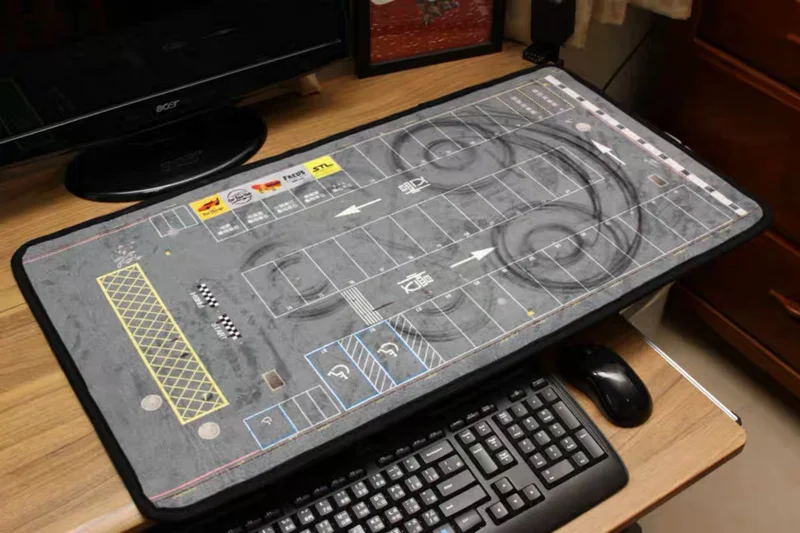 Модель автомобиля сцена дорога картина Pad 1:64 #2 | Игрушки и хобби