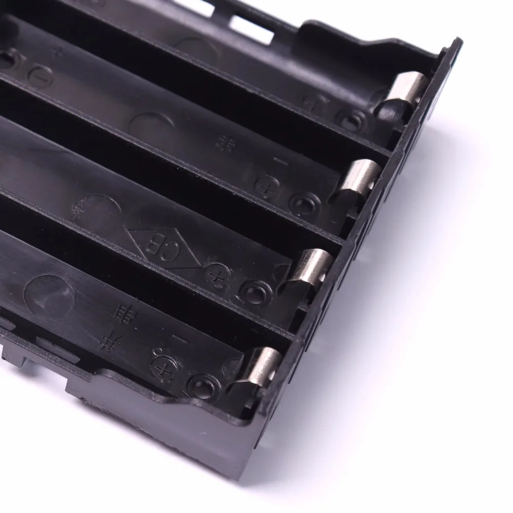 1 шт. 4 ячейки 18650 держатель для батареи чехол коробка 77x79 мм ABS DIY литиевая батарея PC