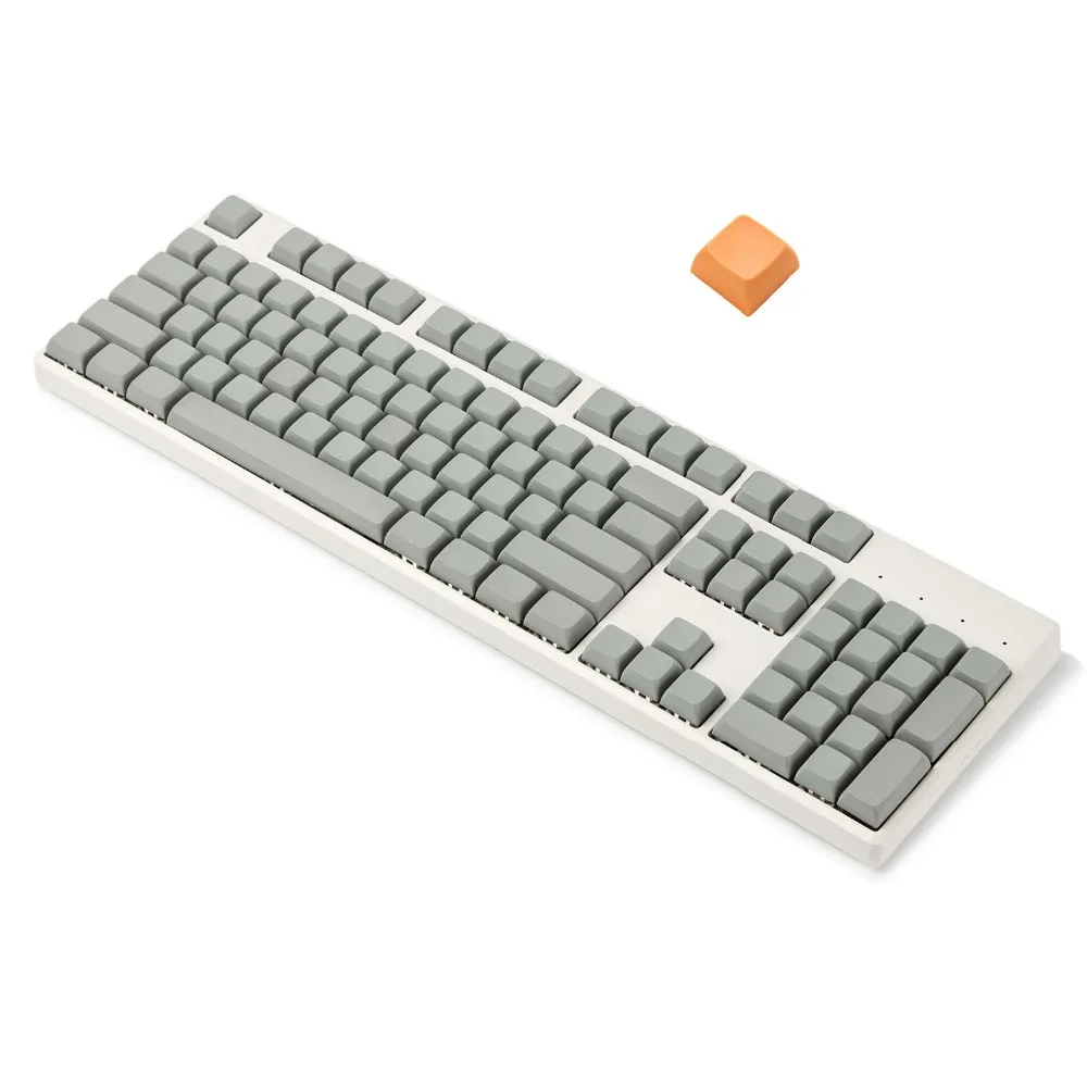 YMDK 61 87 104 оранжевый серый XDA полный набор клавиш похожий на DSA для механической