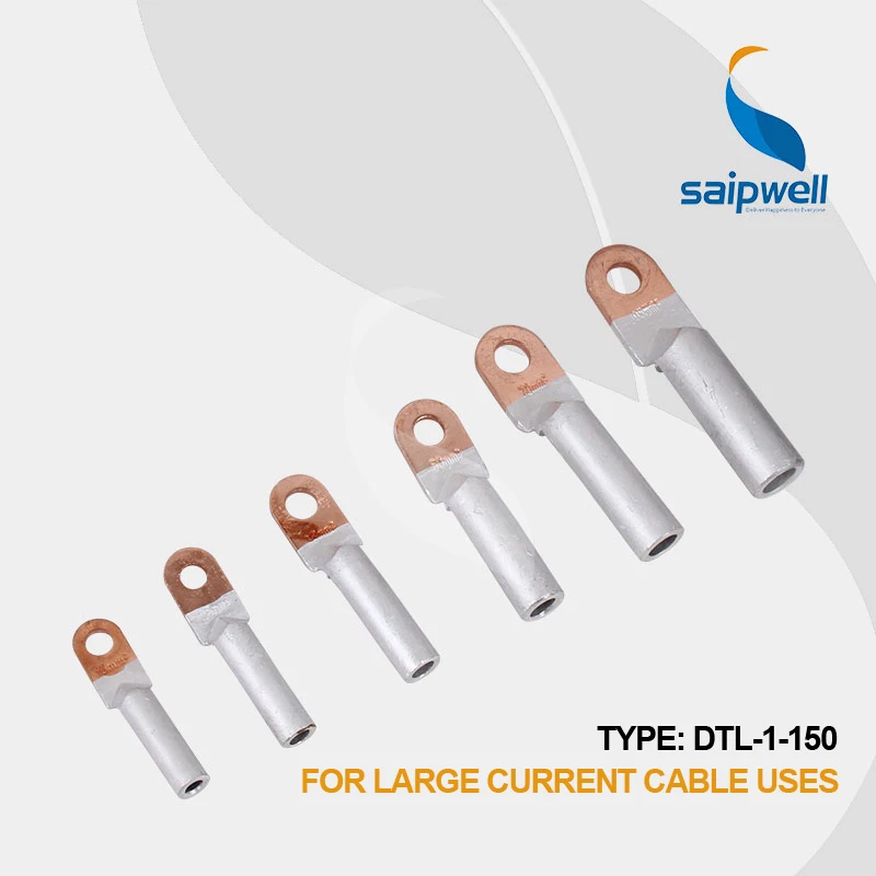 (10pcs/lot)Copper And Aluminum Terminal Cable lug 150mm2 Wiring Copper Connecting Nose 150DTL-1 | Обустройство дома
