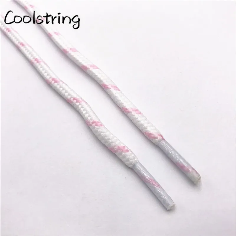 Coolstring 0,45 см уличные унисекс повседневные круглые полосатые спортивные шнурки с точками шнурки для Dorky Dad обувь шнурки