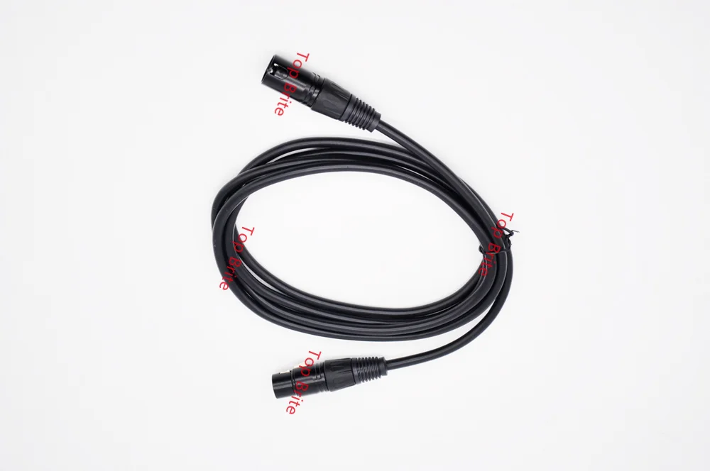 Высококачественный кабель DMX512 длиной 2 метра 3 контактный для подключения