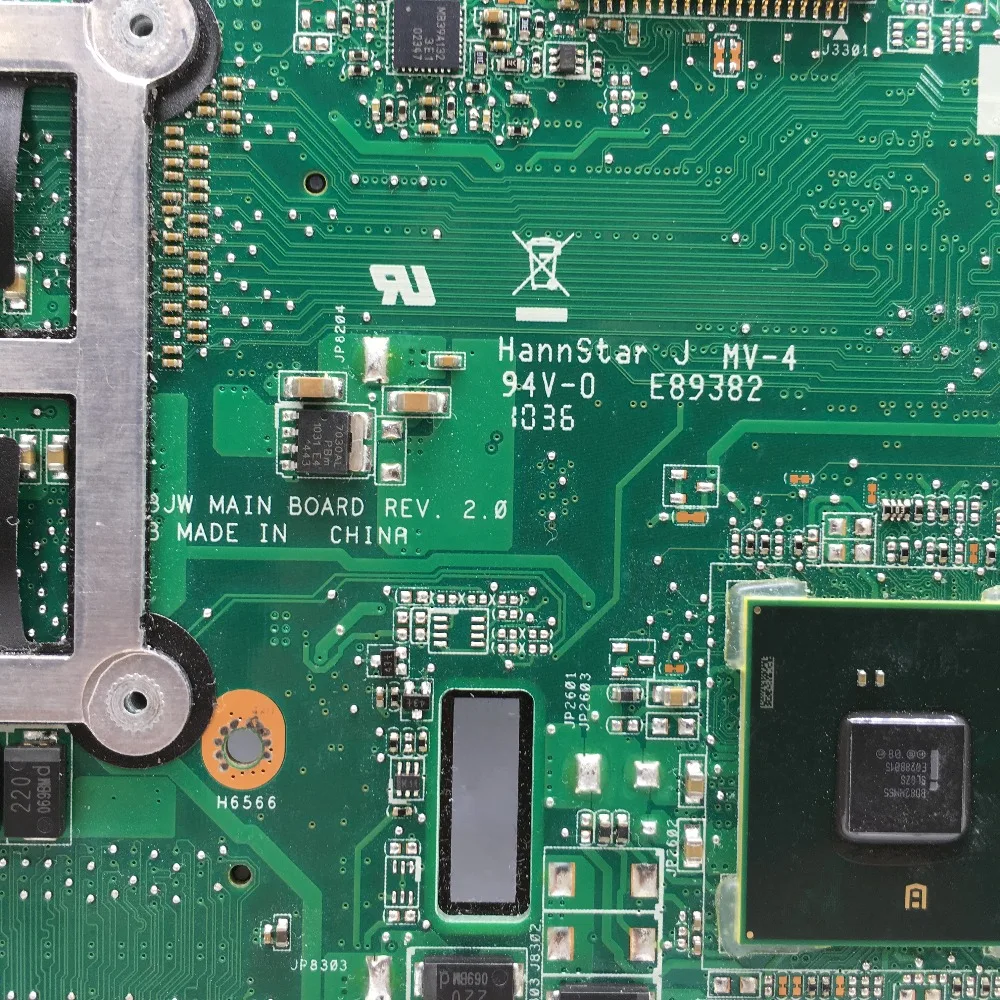 KEFU G73JW для ASUS G73 G73J материнская плата 4 слота RAM ноутбука 2D разъем REV2.0 тестовая