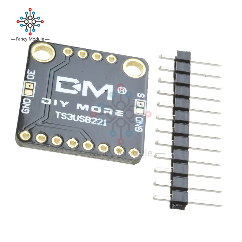 Высокоскоростной мультиплексор TS3USB221 USB 2 0 (480 Мбит/с) 1:2 для выключателя Demultiplexer с