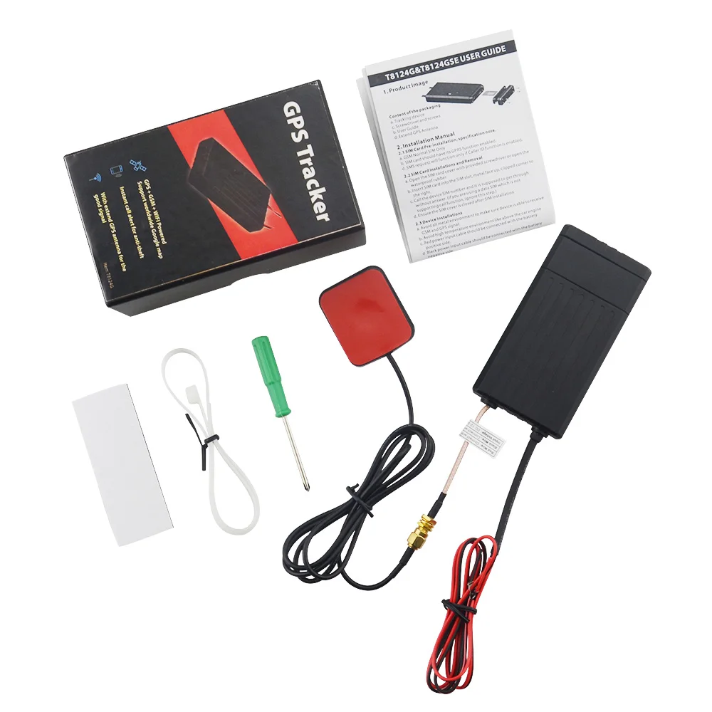 3G WCDMA GPS Tracker T8124GSE With extend antenna Real-time Tracking Free website/APP with box | Автомобили и мотоциклы