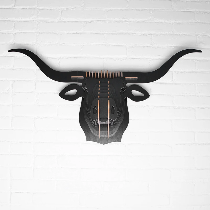 Longhorn настенные украшения Испанский бык голова буйвола творческий СДЕЛАЙ САМ