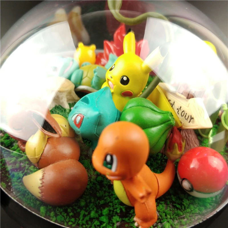 Японские Карманные фигурки монстров покебол игрушка Пикачу Eevee Сквиртл