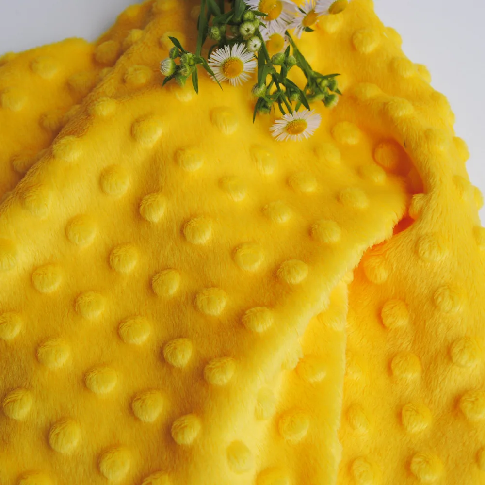 D29 Green Free Shipping Sold by 5 Yards Minky Dot Fabric Total 31 colors can mixed For DIY Blanket Baby Diaper pillow | Дом и сад