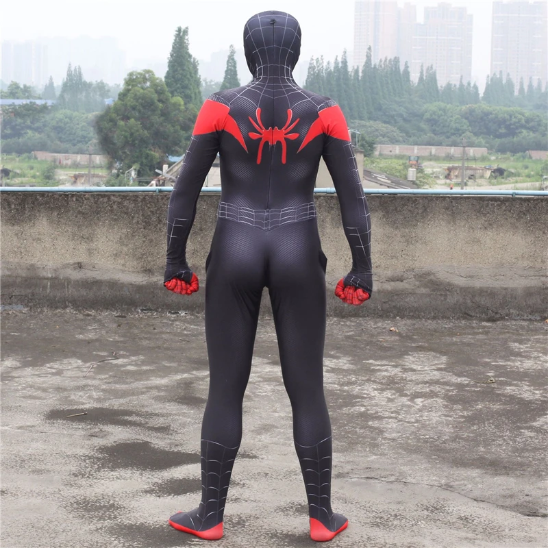 Человек-паук: в костюмы спайдермена Kostuum Spider Rood blauw Zwart Man Pak Volwassenen Kinderen Zenta Косплей |
