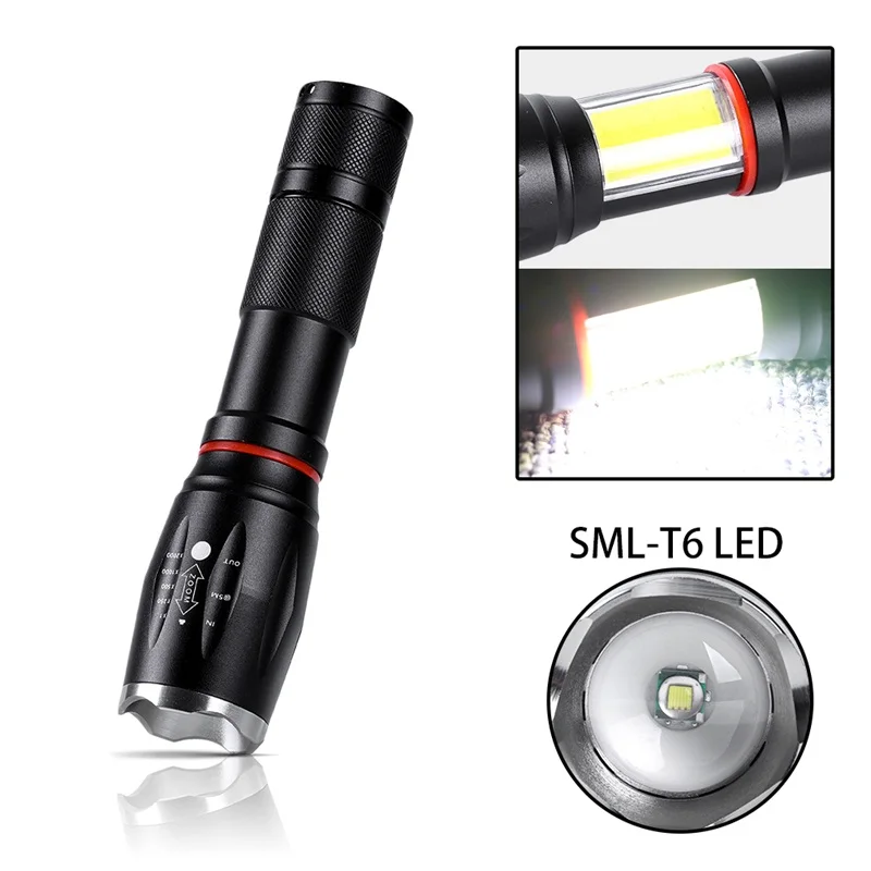 1 шт. Многофункциональный Открытый светодиодный фонарик 8000 люмен CREE XML T6 L2 фонарь