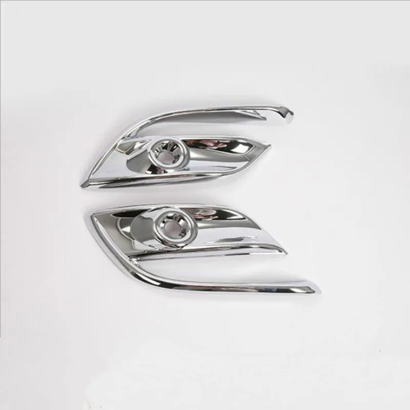 Бесплатная доставка Для Mazda Axela 2017 2 шт. Высокое качество ABS Chrome передние фары