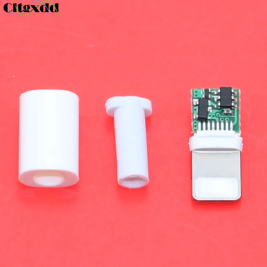 USB разъем cltgxdd для iphone штекер с чипом сварки 2 6/3 0 мм кабель передачи данных