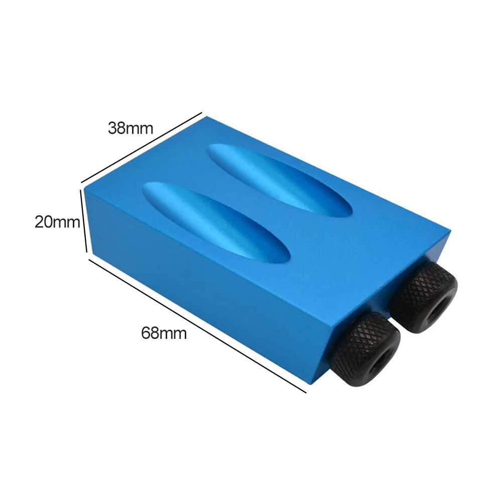 Pocket Hole Screw Jig 15 Degree Oblique Locator Dowel Drill Wrench Carpentry 6/8/10mm Angle Guide Woodworking Tools | Инструменты