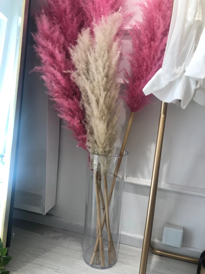 

tall clear acrylic vase for wedding road lead prop flower vase stand wedding table flower centerpieces bamboo flower arrangement