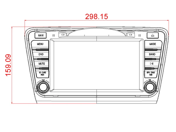 Автомагнитола WITSON Android 10 DVD навигация для SKODA Octavia 2013 2014 автомобильный плеер MIRROR LINK/