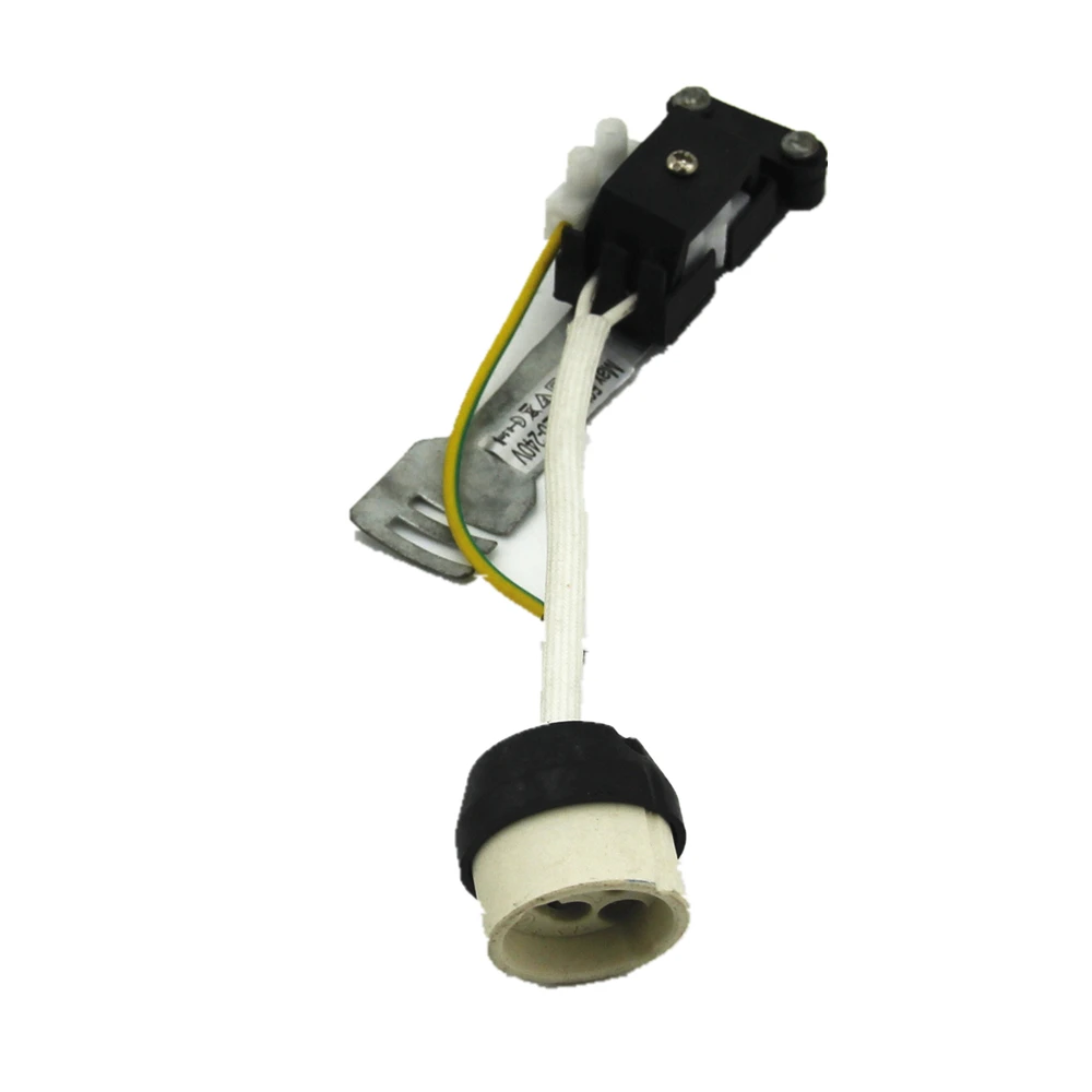 

2pcs/lot Socket Base Connector Ceramic Holder Lamp Wiring for GU10 MR16 GU5.3 Base Halogen Socke or GU10 led bulb