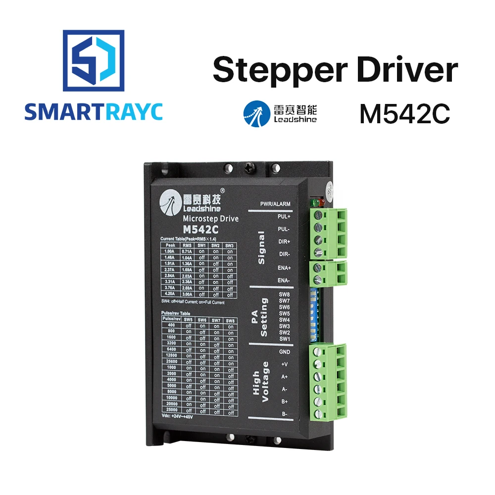 Smartrayc Leadshine 2 трехфазного шагового двигателя M542C 20-50 VAC 1 0-4.2A | Обустройство дома