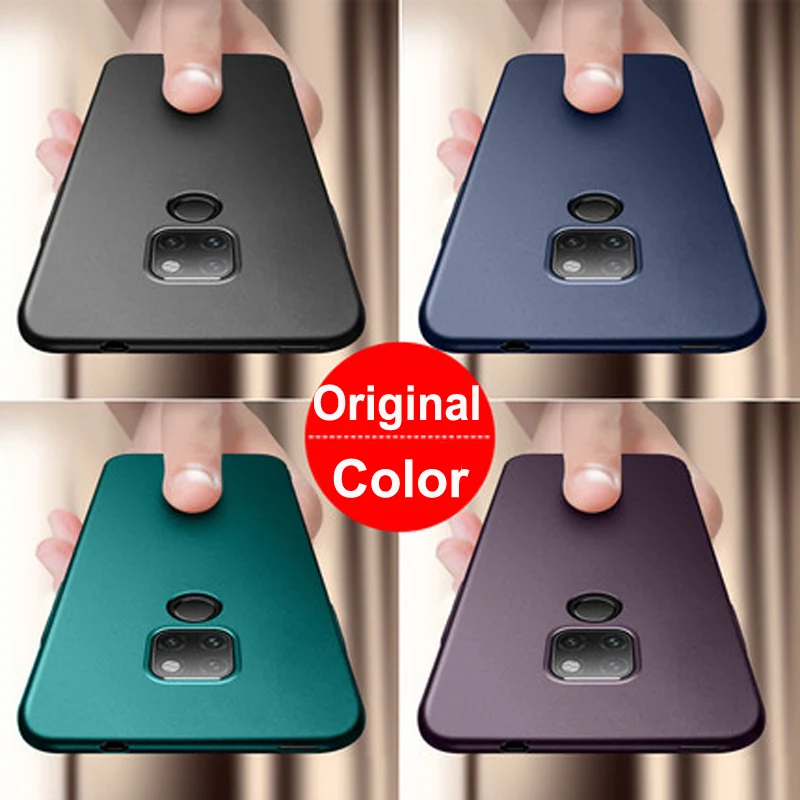 Оригинальный цветной матовый чехол для Huawei Mate 20 Жесткий Чехол Pro X 20X|Бамперы| |
